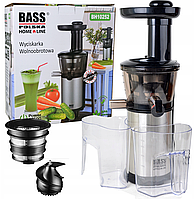 Соковитискач шнековий Bass Polska BH 10252 електрична соковижималка сіра