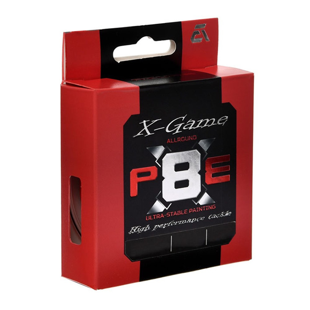 Шнур Azura X-Game PE X8 200м Fiery Red #0.6 0.128мм X8-2-06 - фото 3 - id-p2057996299
