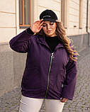 Жіноча модна ветровка великого розміру новинка 2024, фото 3