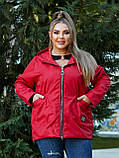 Жіноча модна ветровка великого розміру новинка 2024, фото 4