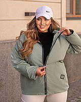 Жіноча модна ветровка великого розміру новинка 2024