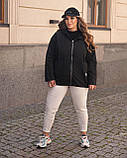 Жіноча модна ветровка великого розміру новинка 2024, фото 8