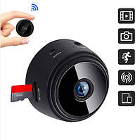Міні камера відеоспостереження WiFi A9 Mini із записом для безпеки будинку 1080p, слот microSD