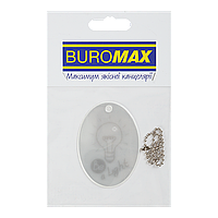 Підвіска світловідбивна Тип 1 на ланцюжку Овал