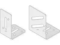 Соединительный уголок UA 100/40/20 Anschlusswinkel Knauf 4 шт Кнауф