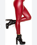 Лосини легінси металік жіночі на флісі жіночі, фото 2