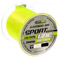 Леска Carp Pro Sport Line Fluo Yellow 300м 0.335мм CP2103-0335