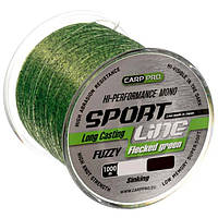 Леска Carp Pro Sport Line Flecked Green 1000м 0.335мм CP2410-0335