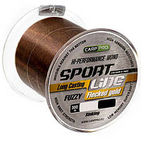 Леска Carp Pro Sport Line Flecked Gold 300м 0.351мм CP2303-0351