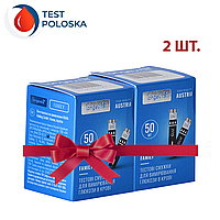 Тест-полоски Longevita Family, 50 шт. 2 упаковки