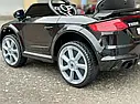 Дитячий електромобіль Audi TT машинка на акумуляторі + пульт, фото 3