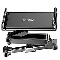 Автотримач для телефону YESIDO C117 car holder у підголівник для планшета/смартфону (зажим) 360 градусів