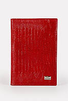 Кожаная обложка для паспорта Desisan 131 красная