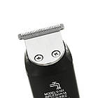 Машинка для стрижки 6в1 VGR V-101 / Акумуляторний триммер для волосся з насадками / Тример для стрижки, фото 6