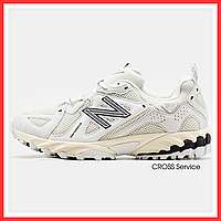 Кроссовки женские и мужские New Balance 610 v1 White Black / Нью Баланс 610 белые с черным