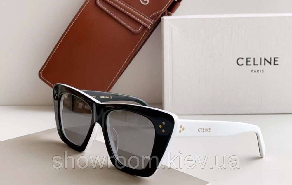 Жіночі сонцезахисні окуляри Celine 4s187 white LUX