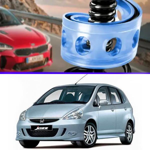 Автобафери силіконові на передні пружини Honda Jazz 2001-2007 (проставки, подушки пружини)
