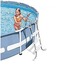 Лестница для бассейнов Intex 28065 107 см, 3 ступеньки