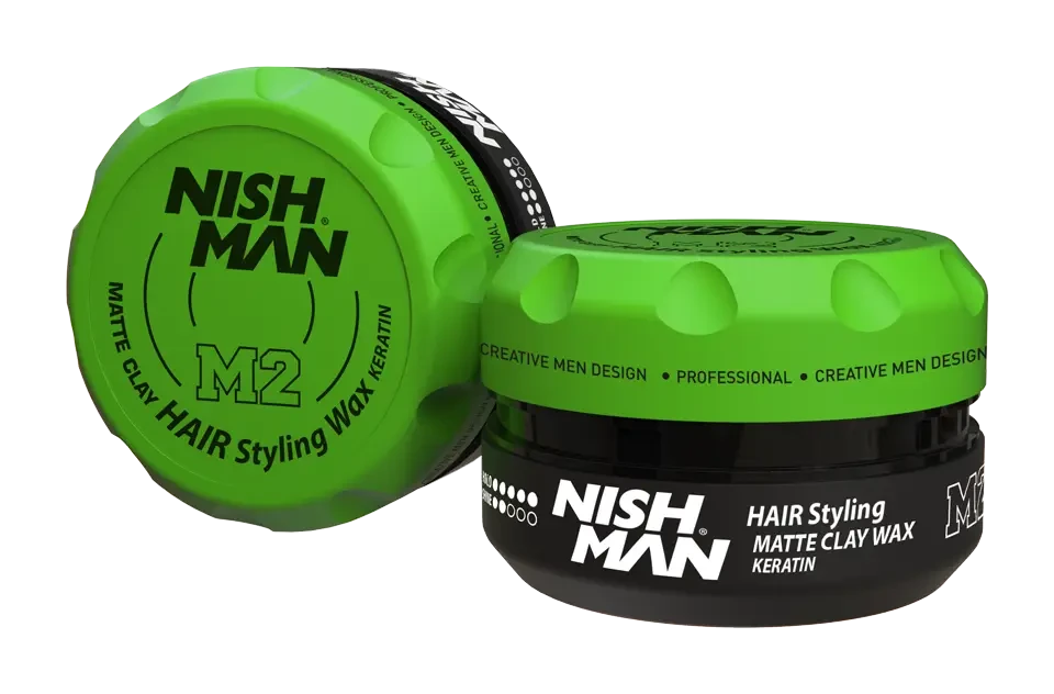 Матова глина для укладання волосся Nishman Matte Clay М2 30мл, фото 1