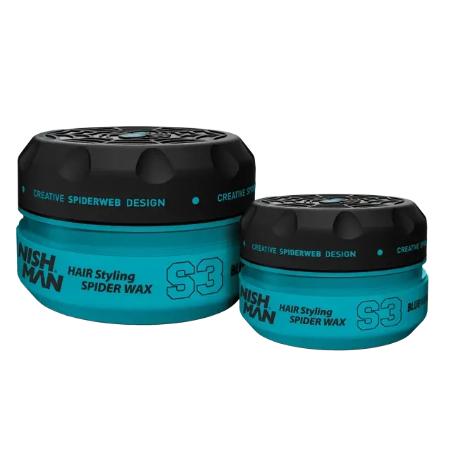 Віск-павутинка для волосся Nishman Spider Wax BlueWeb S3 150мл