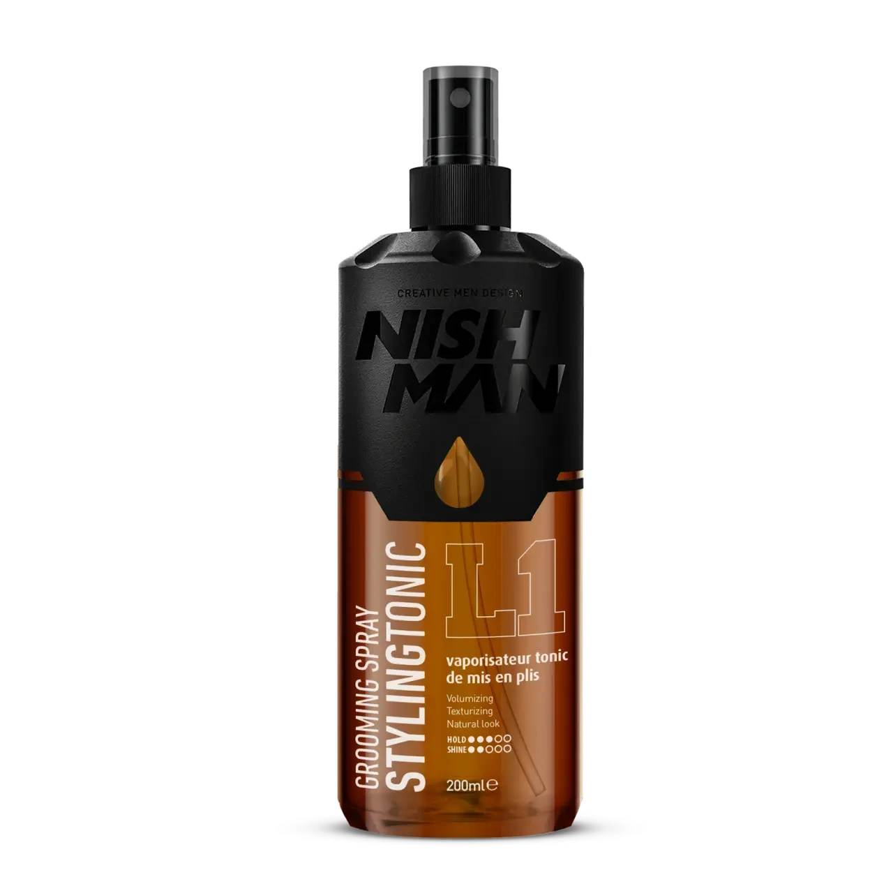 Спрей для укладання Nishman Hair Grooming Spray Tonic L1 200мл, фото 1