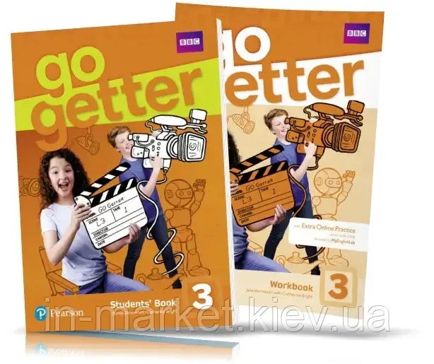 Go Getter 3, Student's Book + Workbook / Підручник + Зошит англійської мови