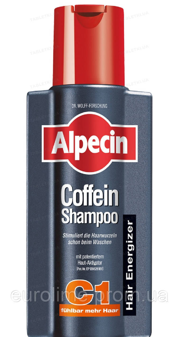 Шампунь Alpecin C1 Hair Energizer з кофеїном проти випадання волосся 250 мл