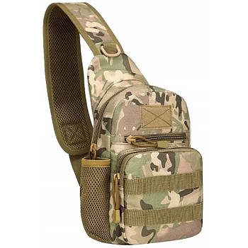 Рюкзак тактичний AOKALI Outdoor A14 20L Camouflage CP на одне плече