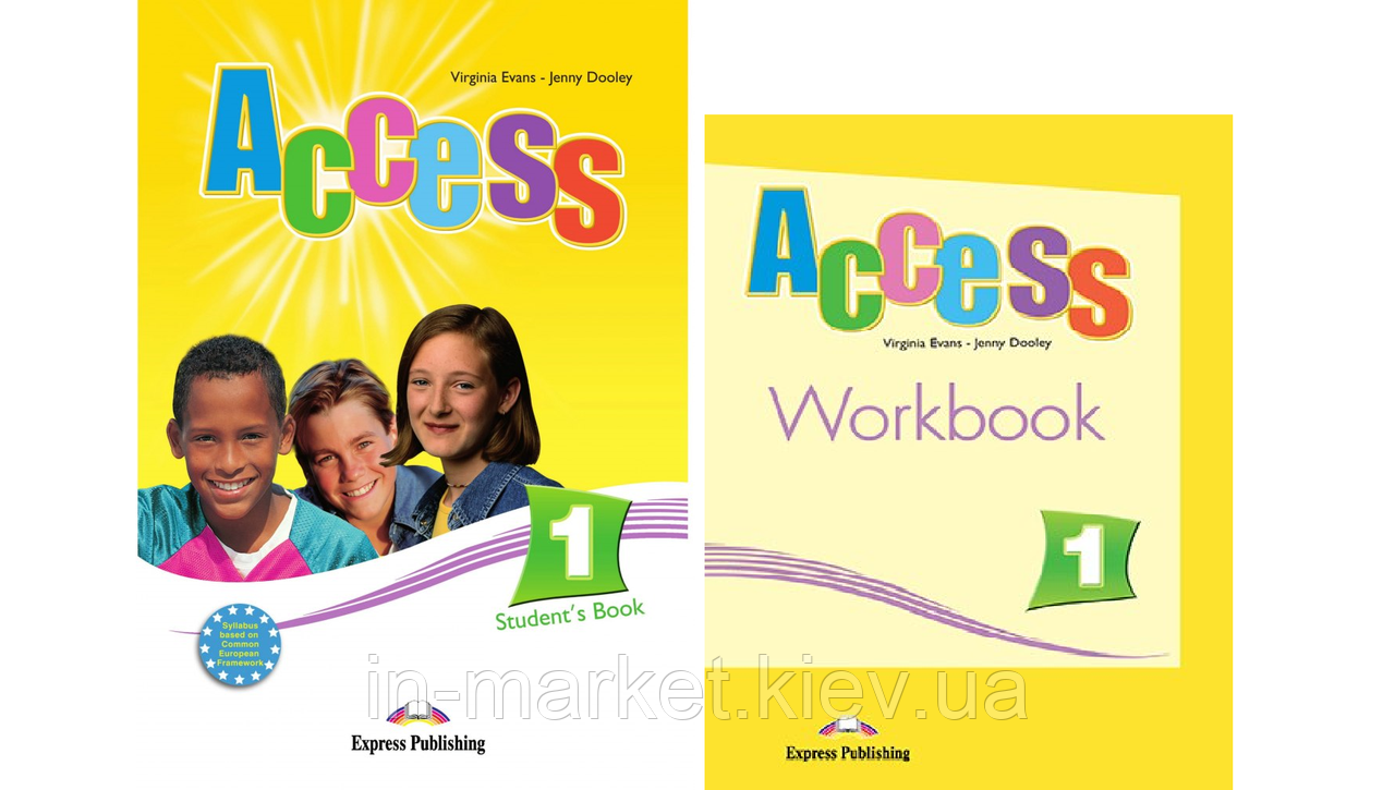 Access 1, Student's Book + Workbook / Підручник + Зошит англійської мови, фото 1