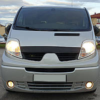 Дефлектор капота (мухобойка) Opel Vivaro/Primastar/Trafic 2001-2015 довга (EuroCap)