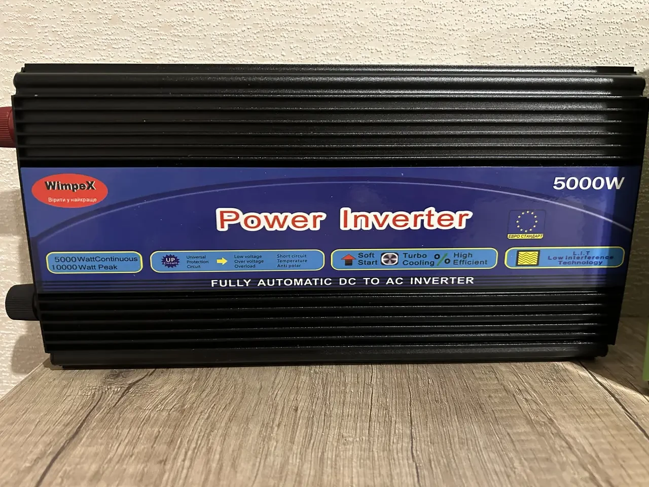 Перетворювач напруги авто інверторWimpex WX-5000W inverter 12V-220V