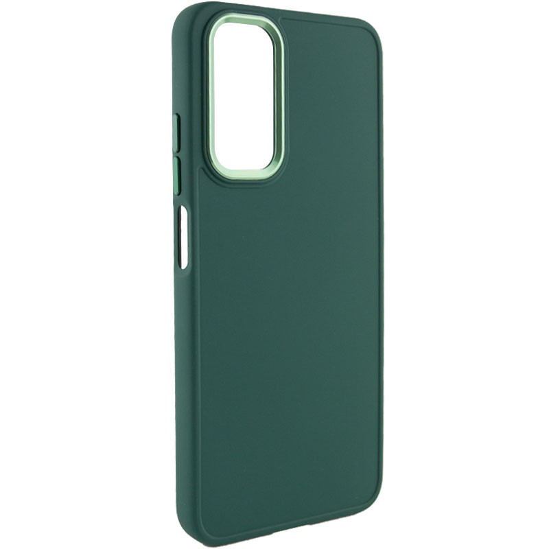 TPU чохол Bonbon Metal Style для Xiaomi Redmi Note 11 (Global) / Note 11S, Зелений / Army green, фото 1