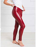 Лосини легінси металік жіночі на флісі жіночі, фото 4