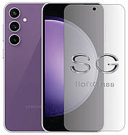 Бронепленка Samsung S23 FE на Экран полиуретановая SoftGlass