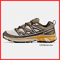 Кроссовки мужские Salomon XT- 6 Expanse Beige Brown / Саломон експанс бежевые