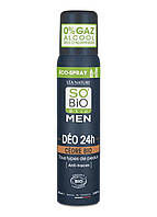 Дезодорант-спрей SO BiO étic Men Cedar 24H Deodorant Spray 100мл