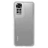 Чохол TPU Starfall Clear для Xiaomi Redmi Note 11 (Global) / Note 11S Прозорий, фото 3