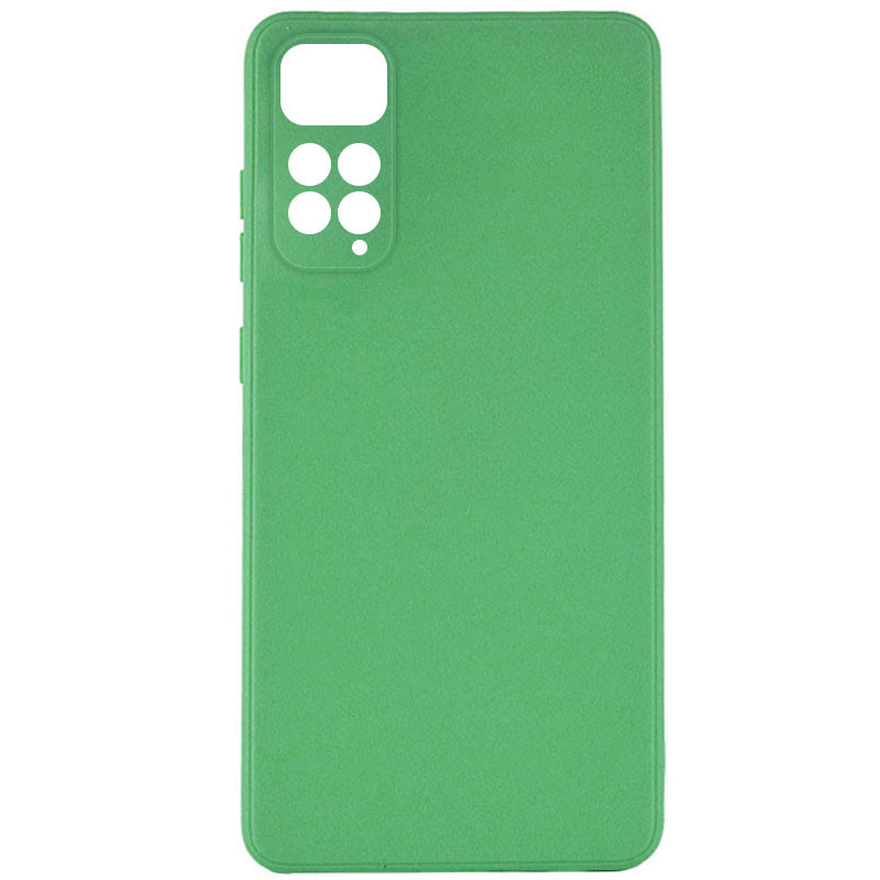Силіконовий чохол Candy Full Camera для Xiaomi Redmi Note 11 (Global) / Note 11S, Зелений / Green