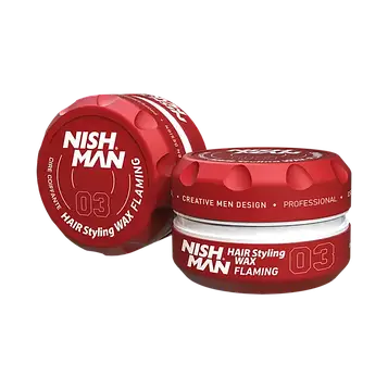 Віск для укладання волосся Nishman Flaming Red 100мл