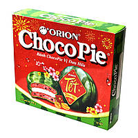 Чоко пай ChocoPie Orion вкус арбуза 336 гр. 12шт. Корея