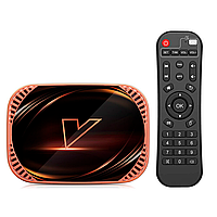 Мощная смарт ТВ приставка VONTAR X4 4/32Gb портативная приставка на андроиде с вай фай