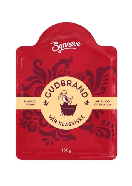 Норвезький карамельний сир слайсами "Gudbrand" 150 гр. Норвегія, фото 1