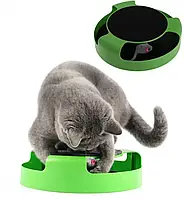 Интерактивная веселая игрушка для кошек "Поймай мышку" CATCH THE MOUSE! 25см