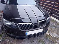 Дефлектор капота (мухобойка) Skoda Superb 2013+ (EuroCap)