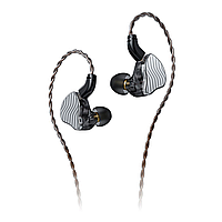 Проводные наушники FiiO JH3 black уши для смартфона и планшета с хорошим звуком