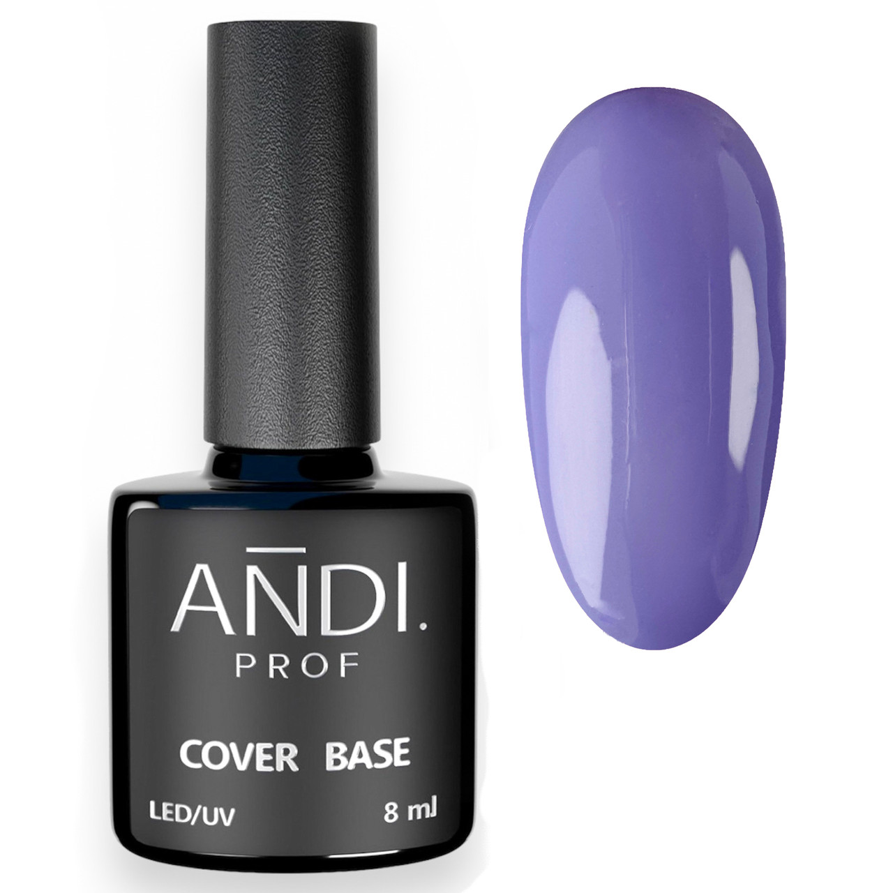 База камуфлююча під гель лак, Candy color base для нігтів №12 Andi PROF