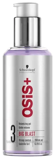 Гель легкий для об'єму Schwarzkopf Professional Osis+ Big Blast 200 мл (25416)