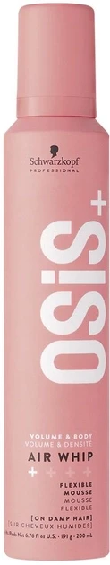 Мус еластичної фіксації Schwarzkopf Professional OSiS Air Whip 200 мл