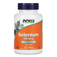 NOW Selenium 100 mcg 250 таб NOW-1482 VB