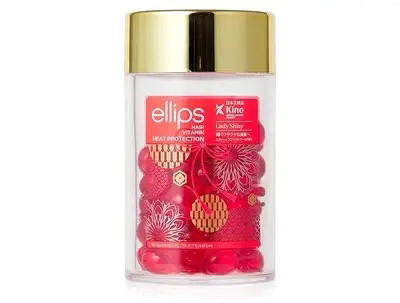 Вітаміни для волосся червоні «М‘якість Сакури» Ellips